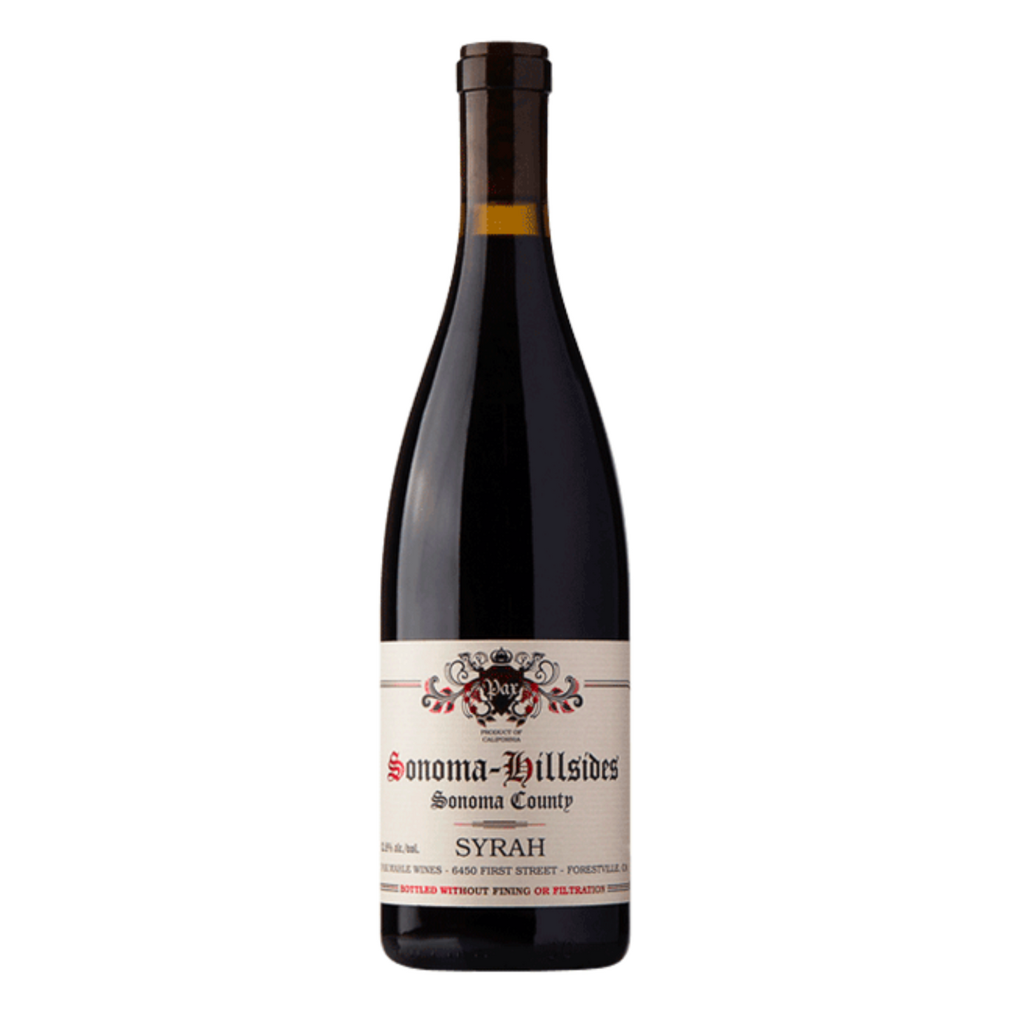 Pax Syrah, Sonoma Hillsides 2022 (750 ml)
