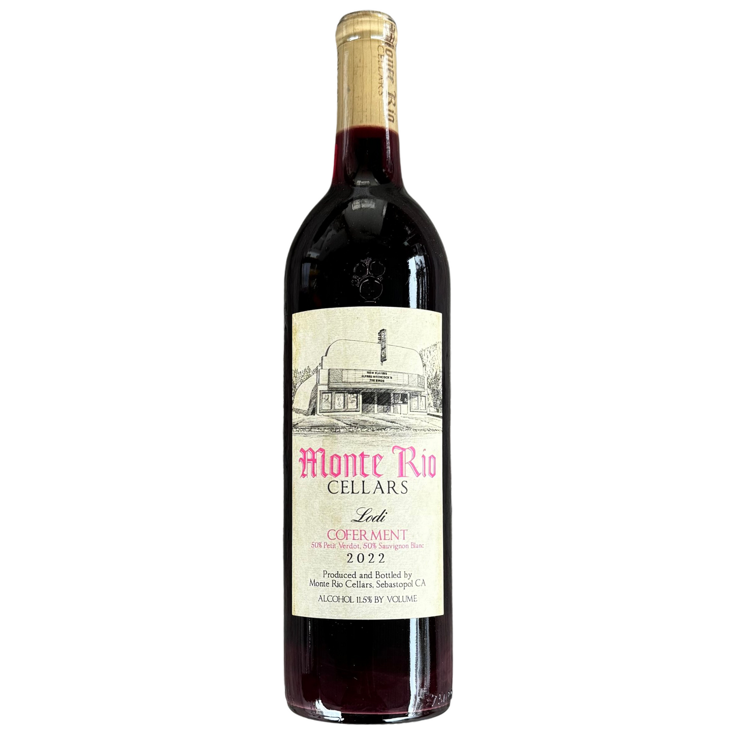 Monte Rio Coferment (Petit Verdot, Sauvignon Blanc) 2022 (750 ml)