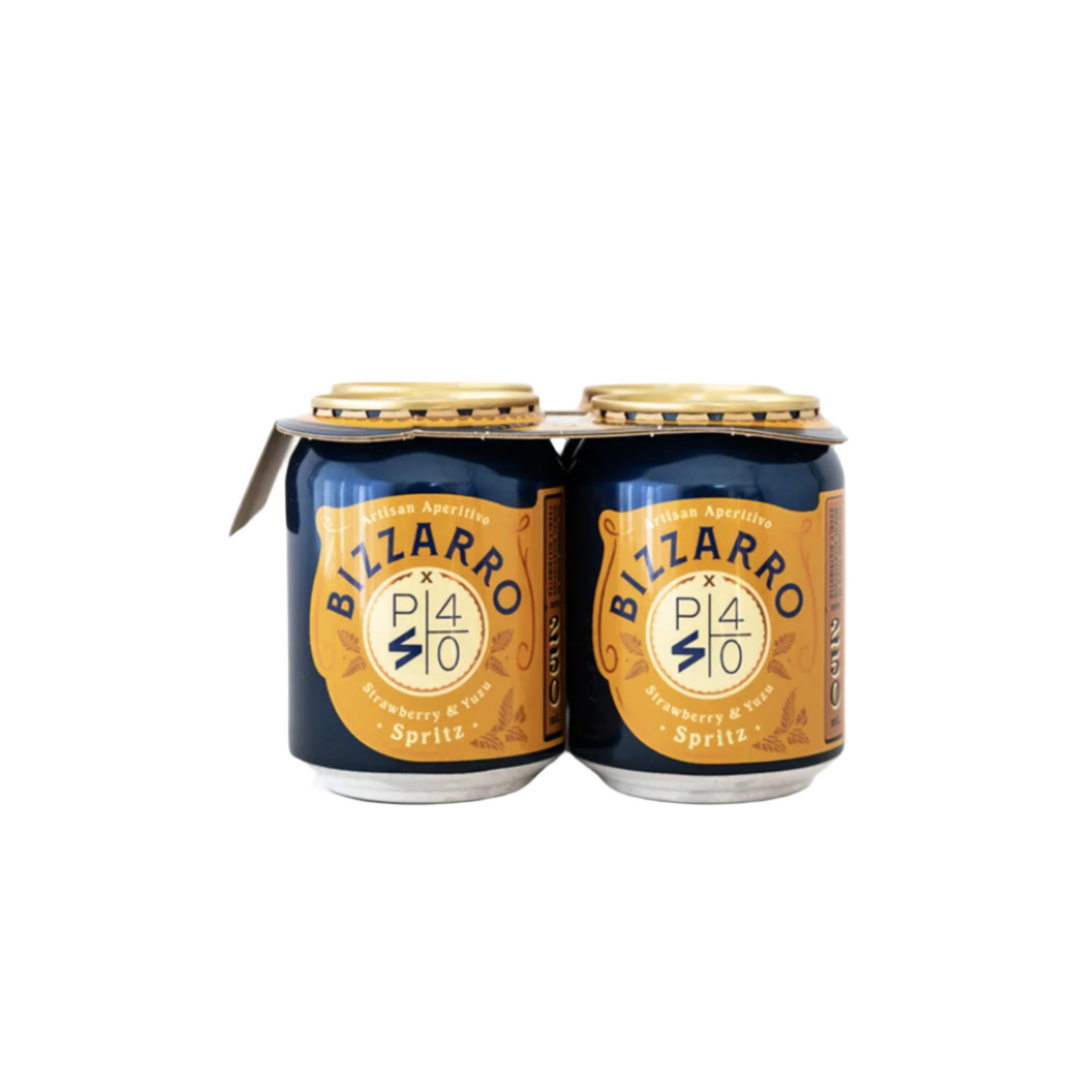 Delinquente Bizzarro x PS40 Strawberry & Yuzu Spritz Can (250 ml) - Half Case (24 cans)