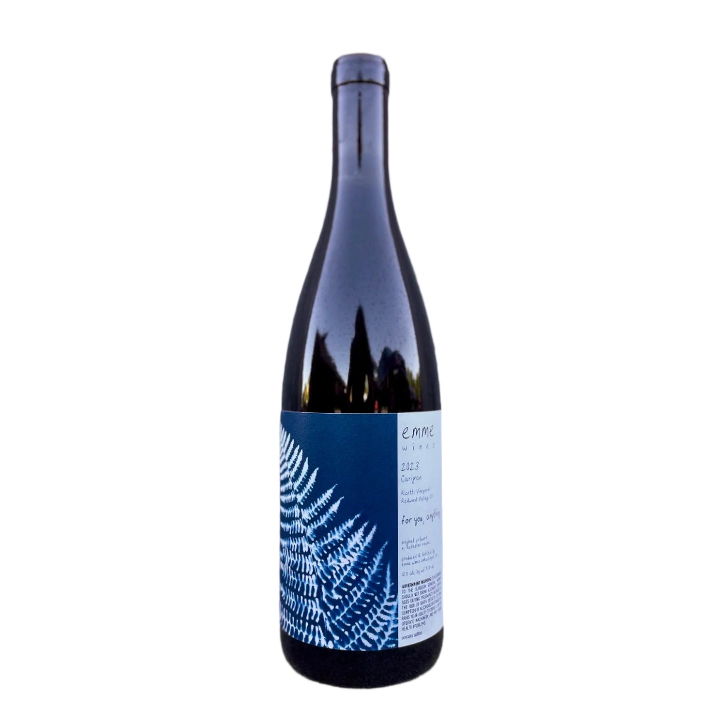 Emme 'for you anything' Carignan, Redwood Valley 2023 (750 ml