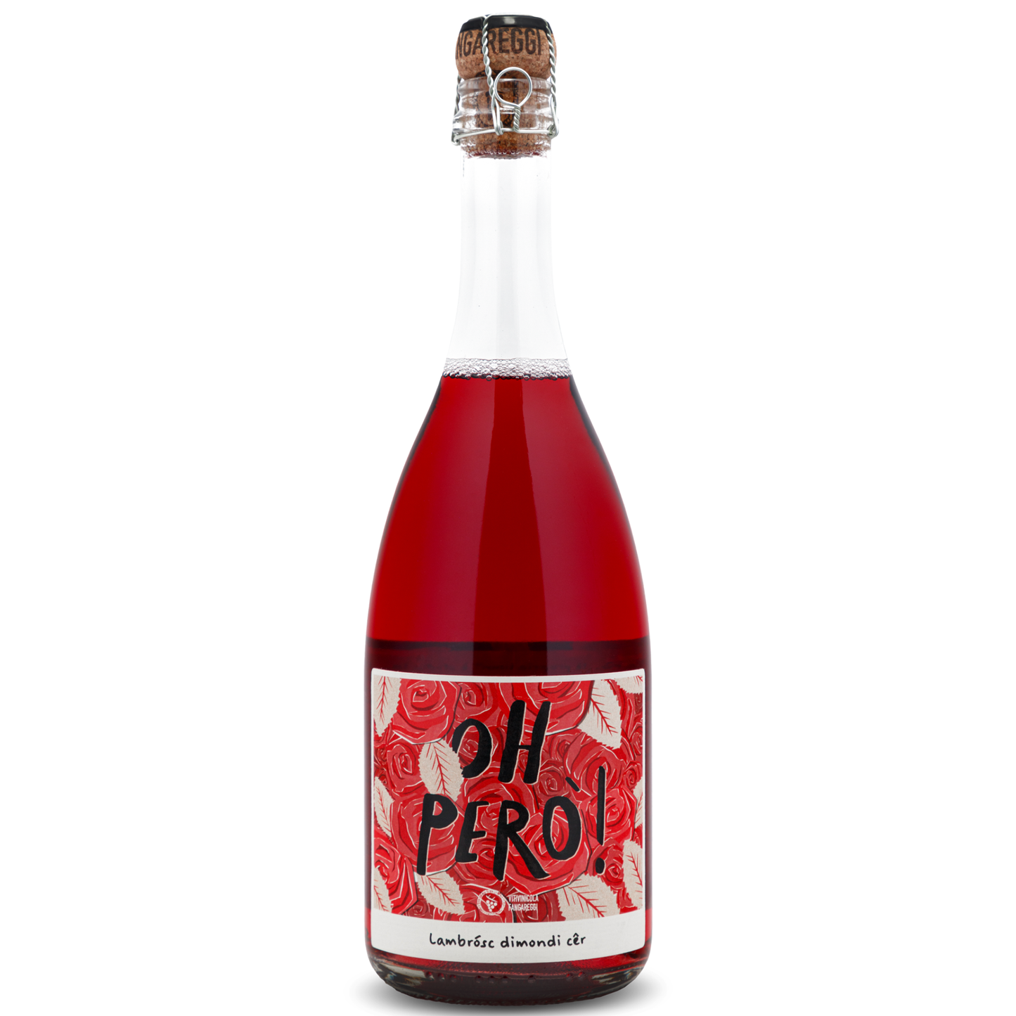 Fangareggi 'Oh Però!' Spumante Extra Brut Rosè Lambrusco, Emilia IGP 2024 (750 ml)