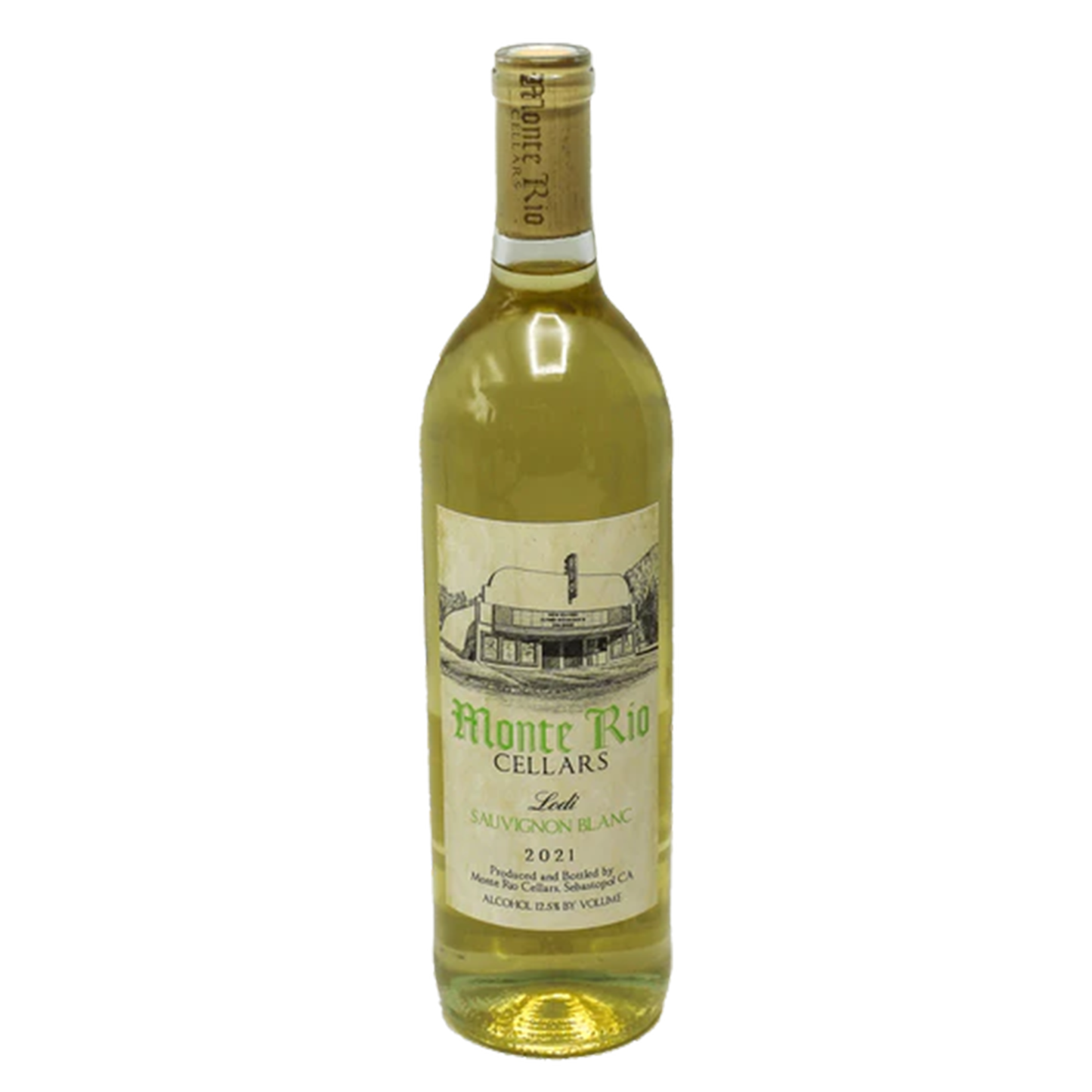 Monte Rio Sauvignon Blanc, Lodi 2021 (750ml)