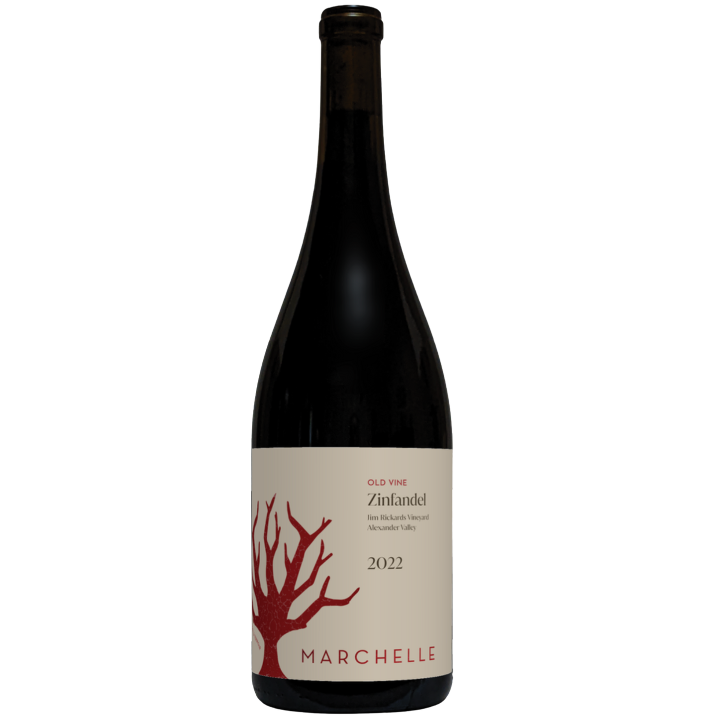 Marchelle Old Vine Zinfandel, Jim Rickards, Alexander Valley 2022 (750 ml)