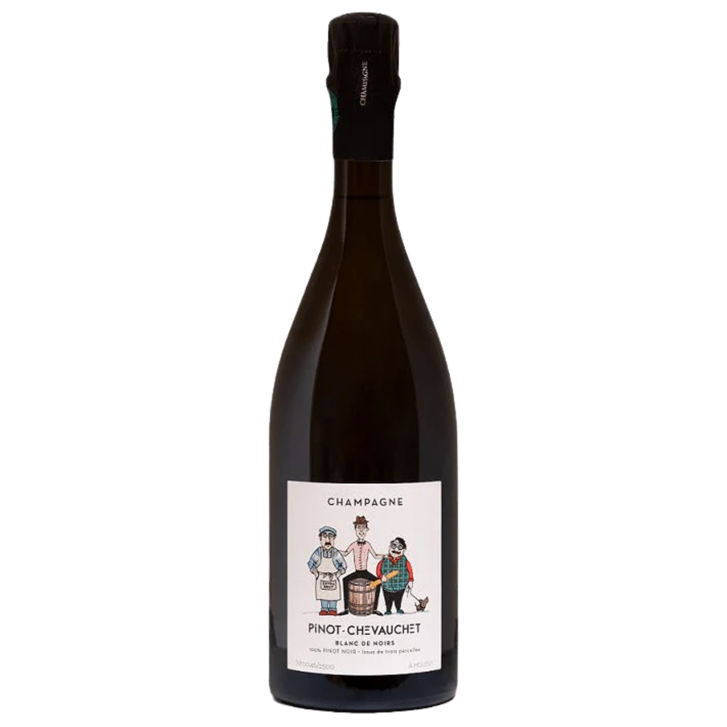 Pinot-Chevauchet 'Trois Parcelles' Blanc de Noirs Extra-Brut NV (750ml)