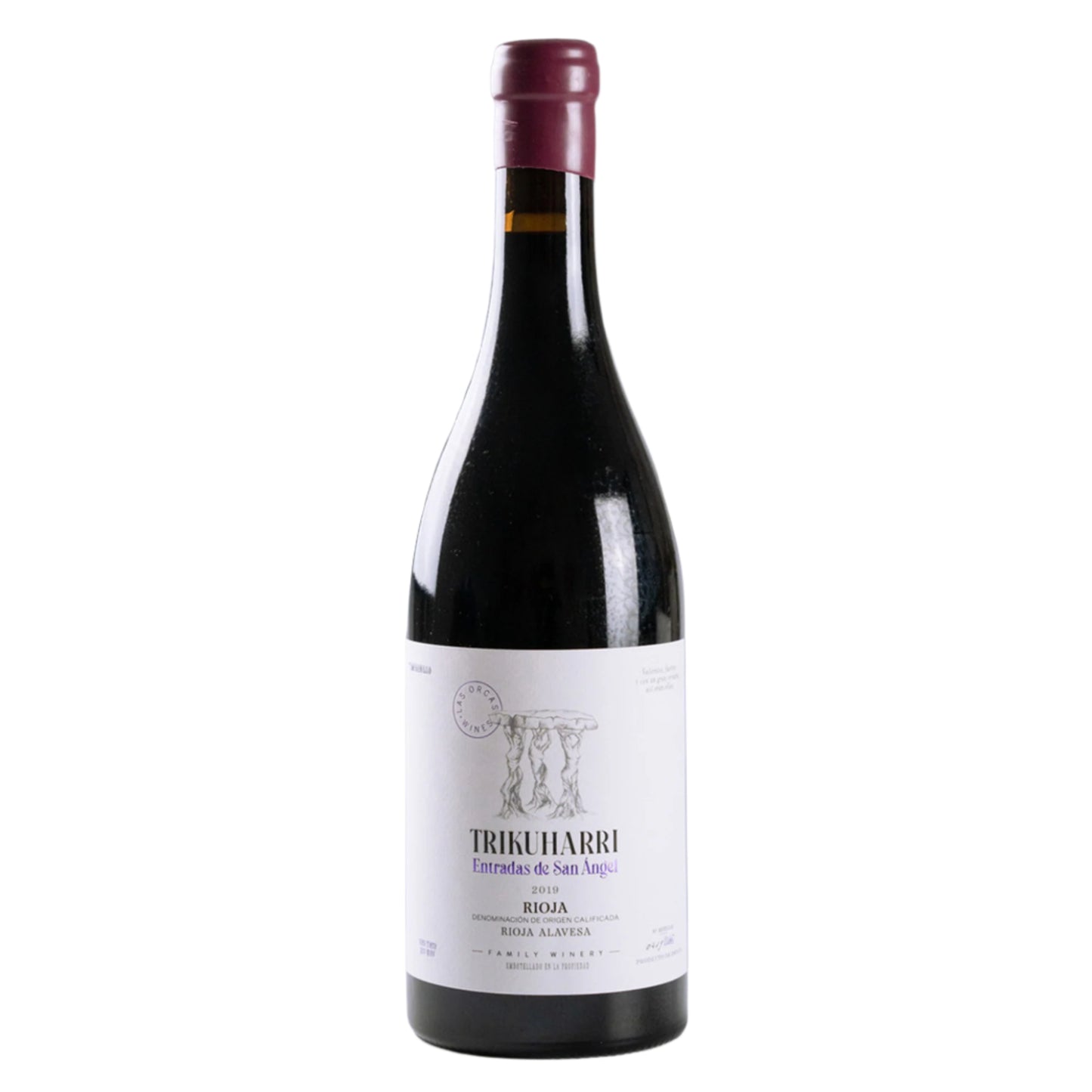 Trikuharri 'Entradas de San Angel' Tempranillo, Rioja 2019 (750ml)