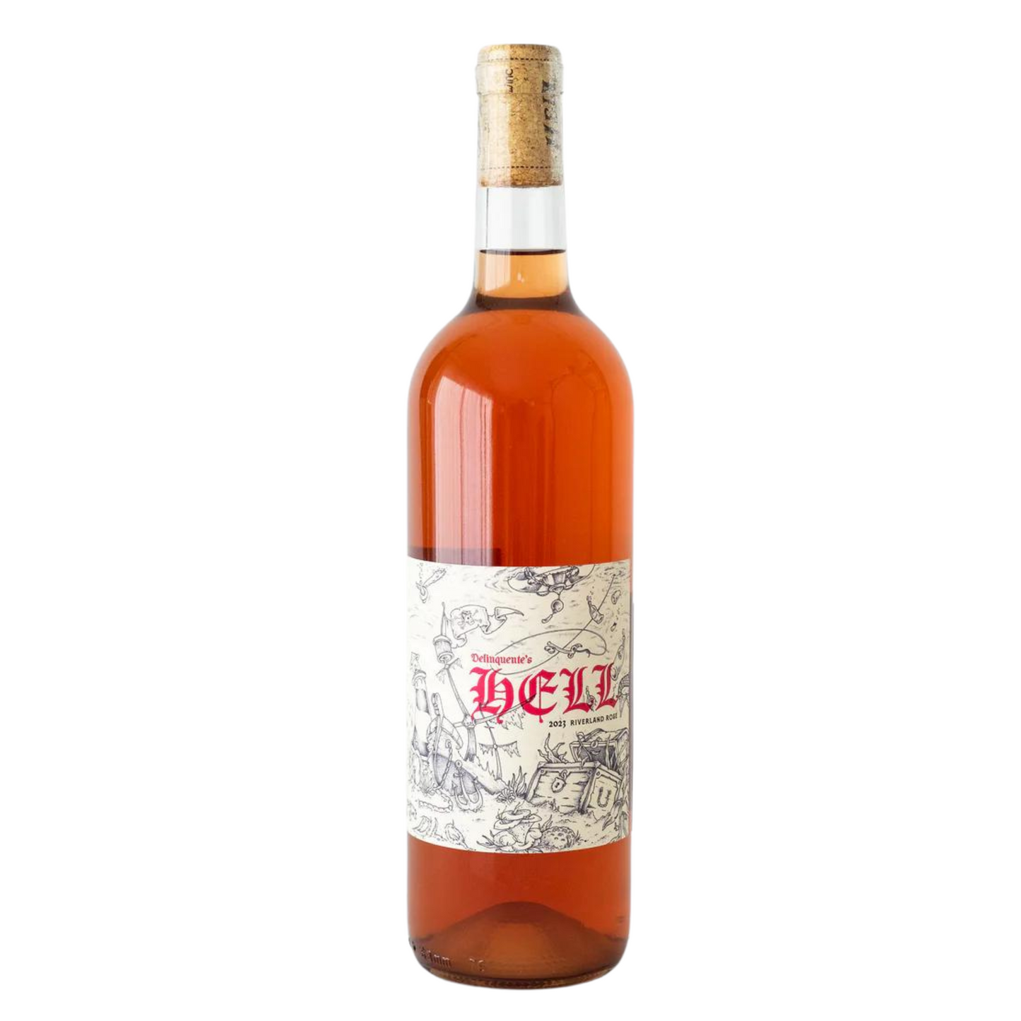 Delinquente 'Hell' Rosé 2022 (750 ml)