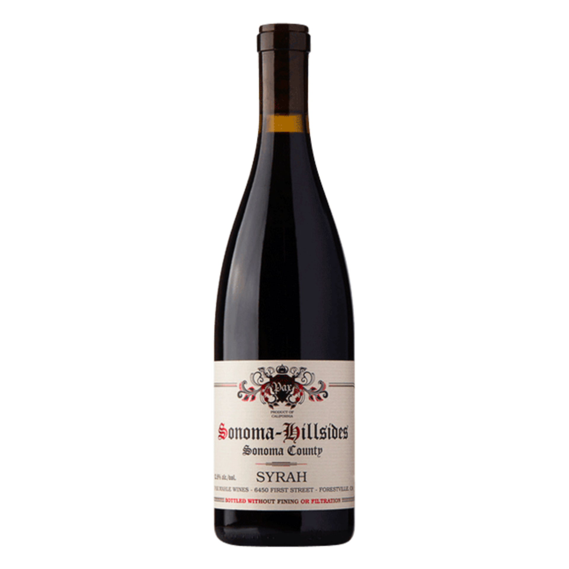 Pax Syrah, Sonoma Hillsides 2023 (750 ml) – Alchemy of the Spirit
