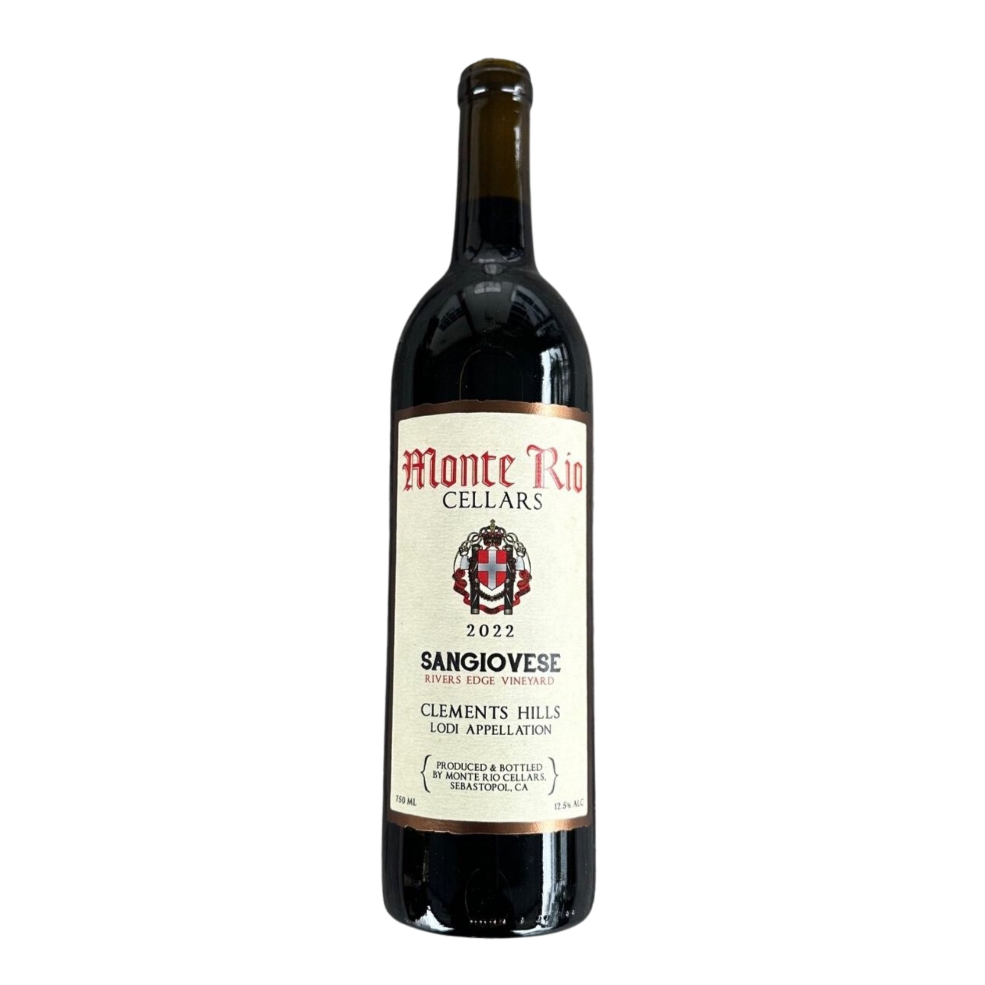 Monte Rio Sangiovese ‘Rivers Edge’ Lodi 2022 (750 ml) – Alchemy of the ...
