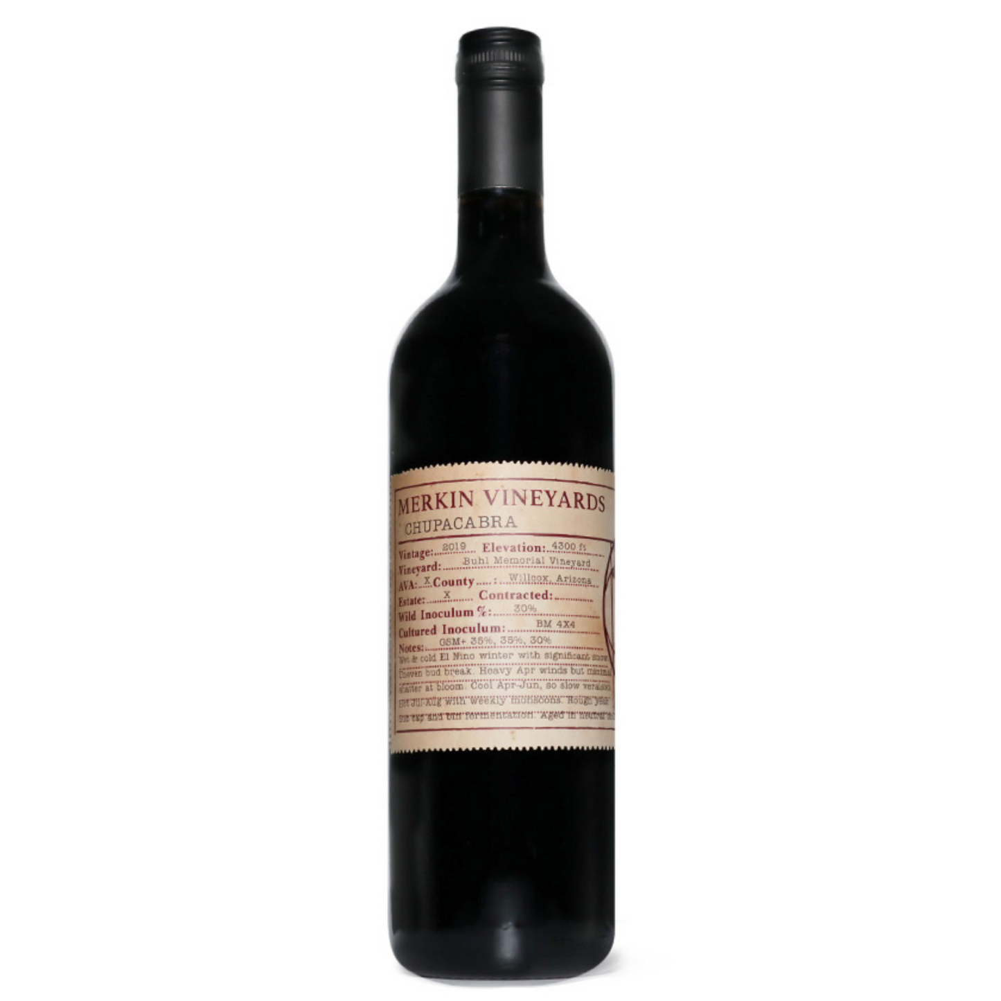 Merkin Vineyards Chupacabra Red 2022 (750 ml)