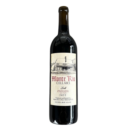 Monte Rio Zinfandel ‘Old Vines’ 2022 (750 ml)
