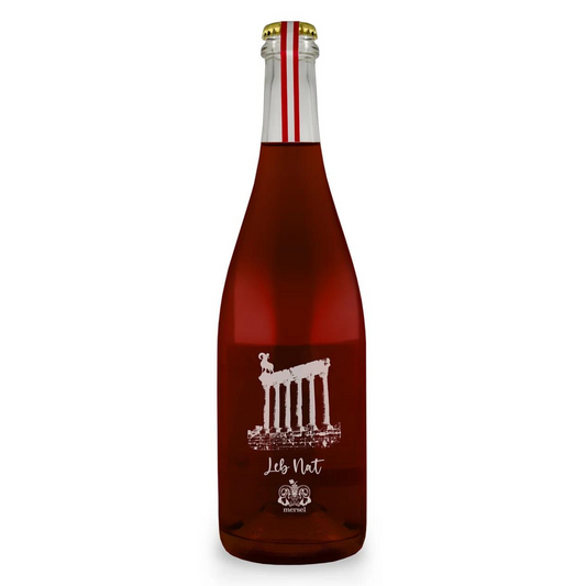 Mersel 'LebNat Lebrusco' Pét Nat Red 2022 (750 ml)