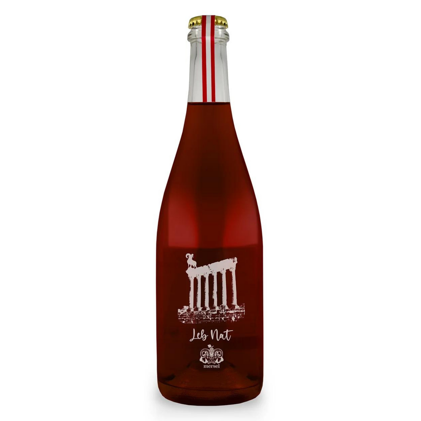 Mersel 'LebNat Lebrusco' Pét Nat Red 2022 (750 ml)