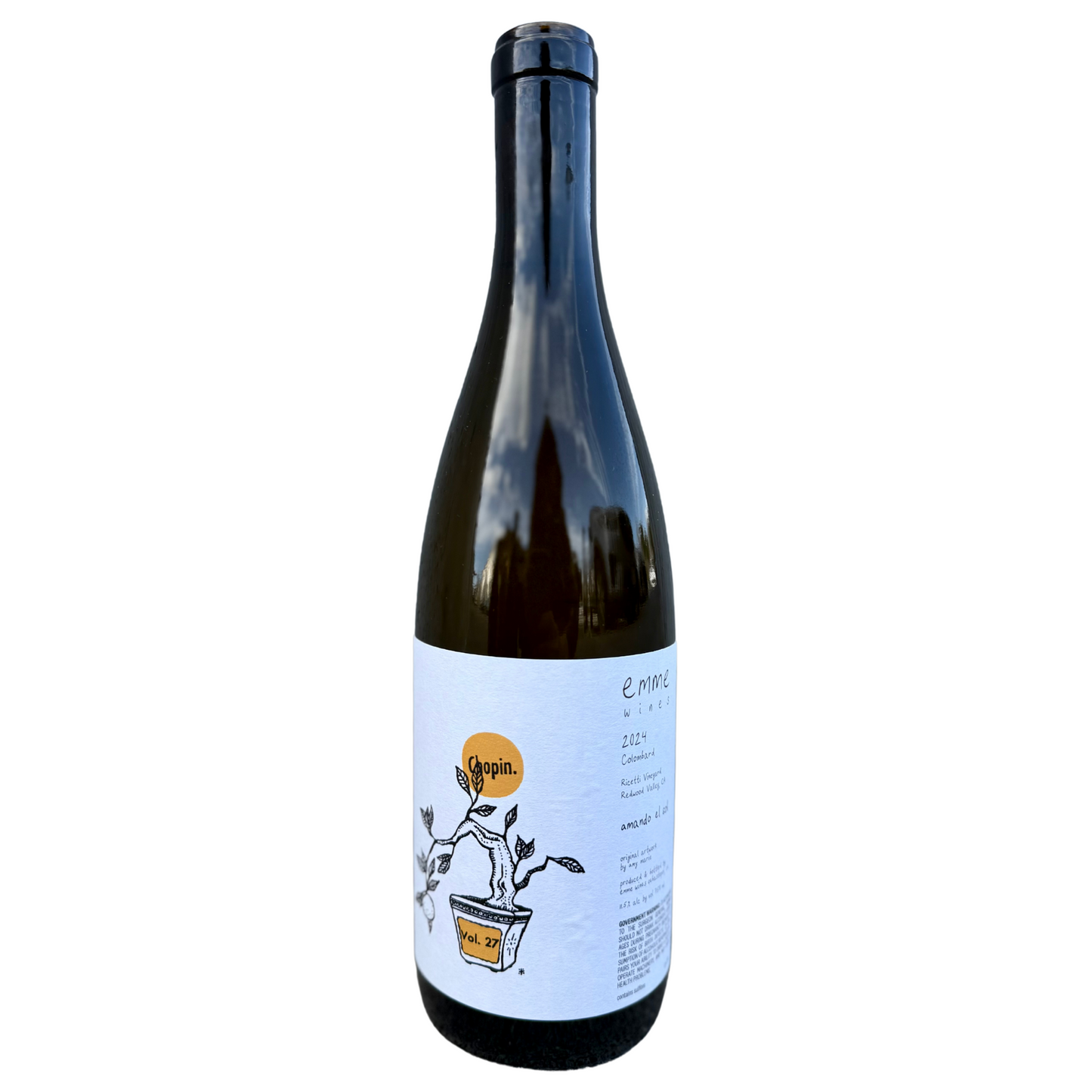 Emme 'amando el sol' Colombard, Redwood Valley 2024 (750 ml)