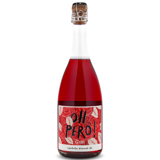Fangareggi 'Oh Però!' Spumante Extra Brut Rosè Lambrusco, Emilia IGP 2024 Magnum (1.5L)