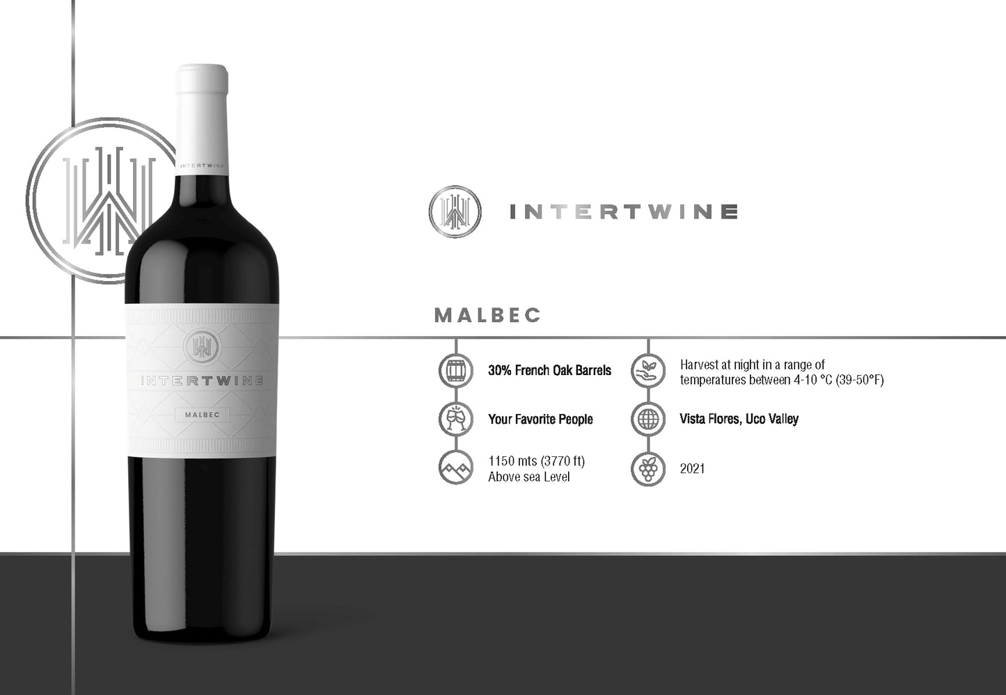 Magia De Uco 'Intertwine' Malbec, Uco Valley 2021 (750 ml)