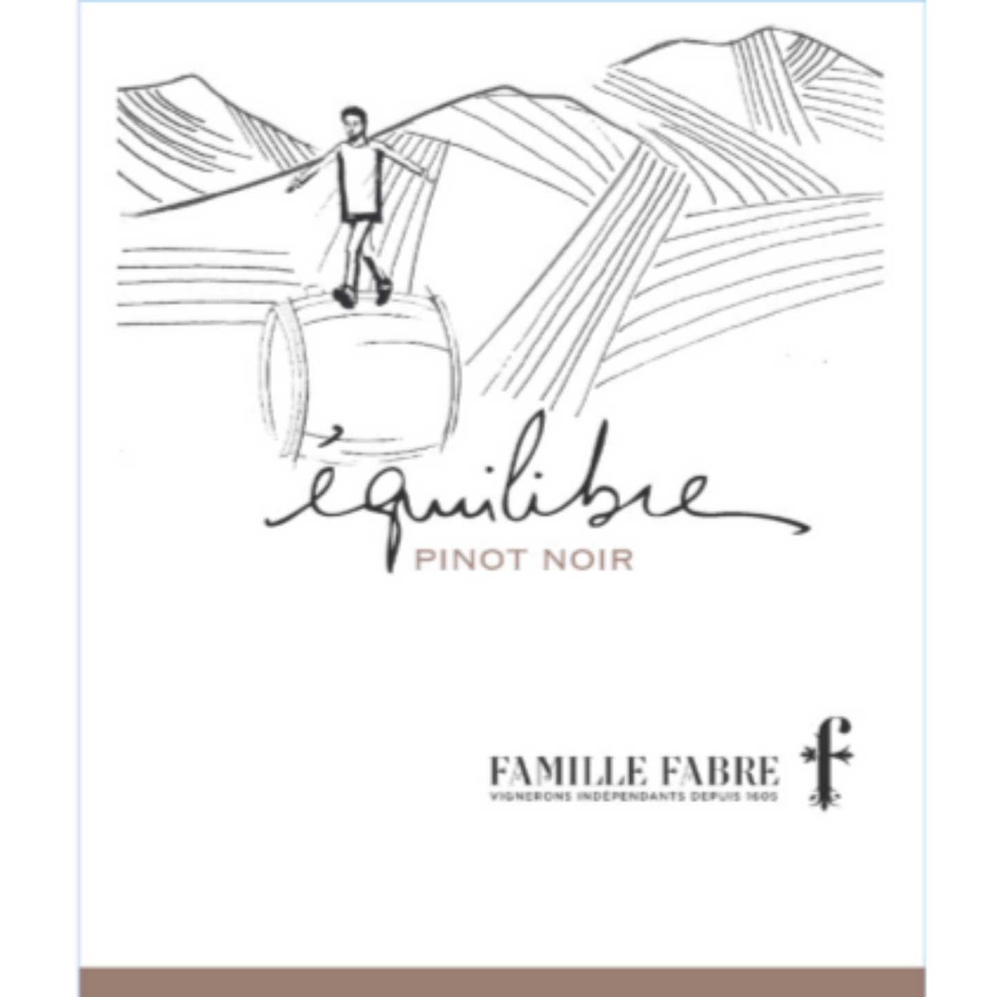 Famille Fabre Équilibre Pinot Noir 2021 (750 ml)