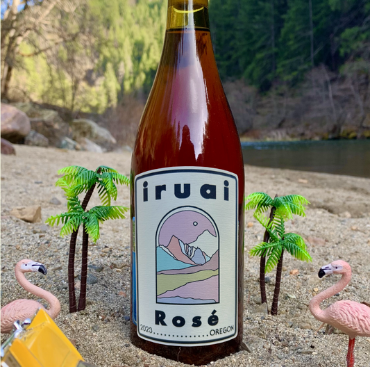 Iruai Rosé of Grenache + Tempranillo, Oregon 2023 (750 ml)