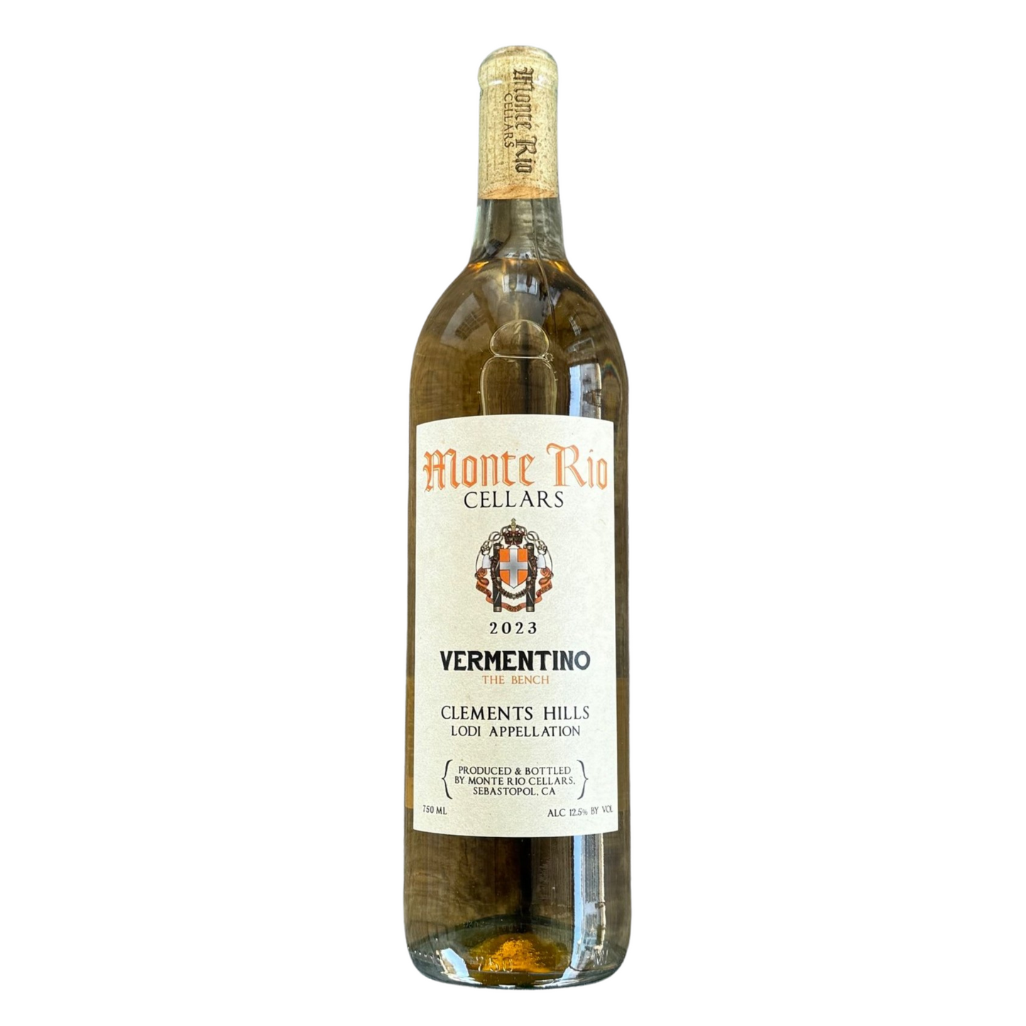 Monte Rio Vermentino ’The Bench’, Lodi 2023 (750 ml)