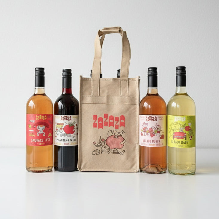 Zazaza 4-Pack Wine Tote